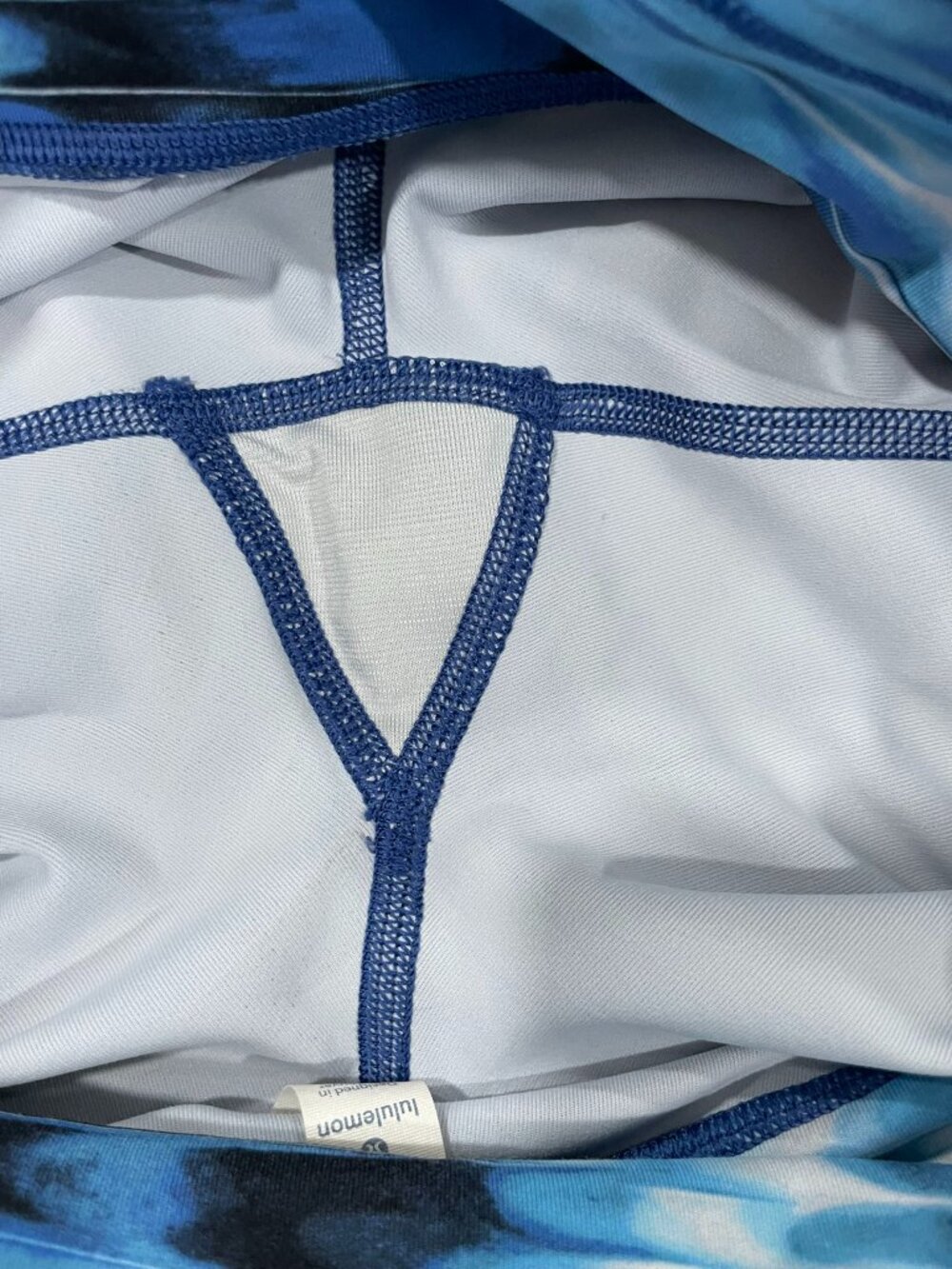 Lululemon Speed Up Crop 21" Tidal Multi Size 4 W6AO8S - Picture 16 of 16